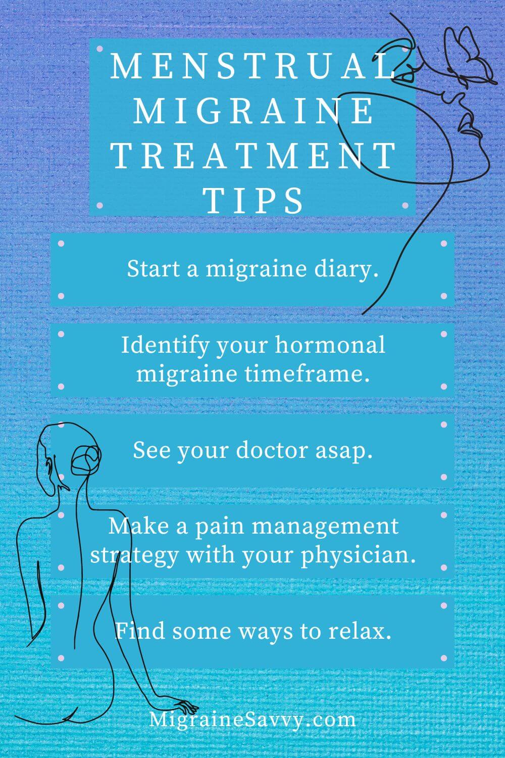 Menstrual Migraine Treatment Tips