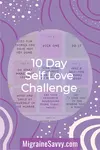 10 Day Self Love Challenge Pinterest Image 1