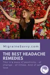 Best Headache Remedies Pinterest