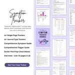 Get the best Symptom Tracker Journal for migraine relief.