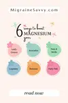 Can Magnesium Help With Migraine Pinterest