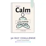 How to Reduce Anxiety Naturally: 30 Day Brain Training Challenge for People Living with Migraine