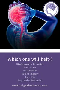 Meditation and Migraines Pinterest
