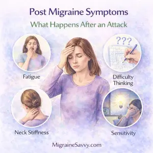 Post migraine symptoms can linger after an attack. Learn how your brain recovers from the neurological storm and discover practical strategies to recover faster.