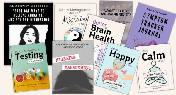 Get Printable Migraine Management Workbooks and Journals now!