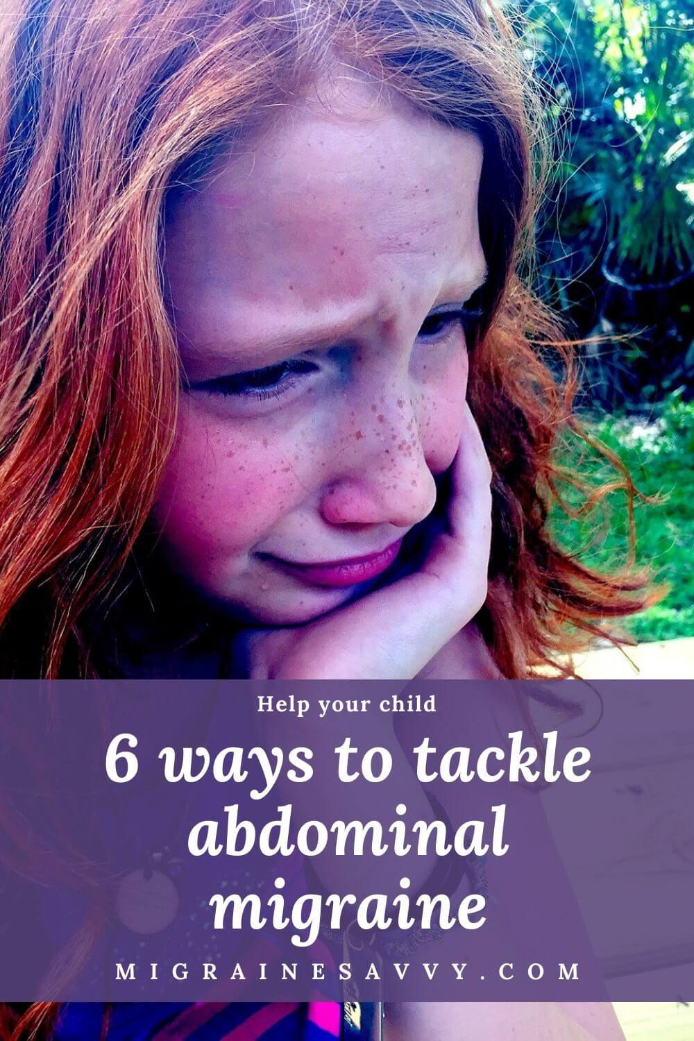 Does your child get recurrent abdominal pain? It might be migraine @migrainesavvy #migraines #headaches #kidsmigraine