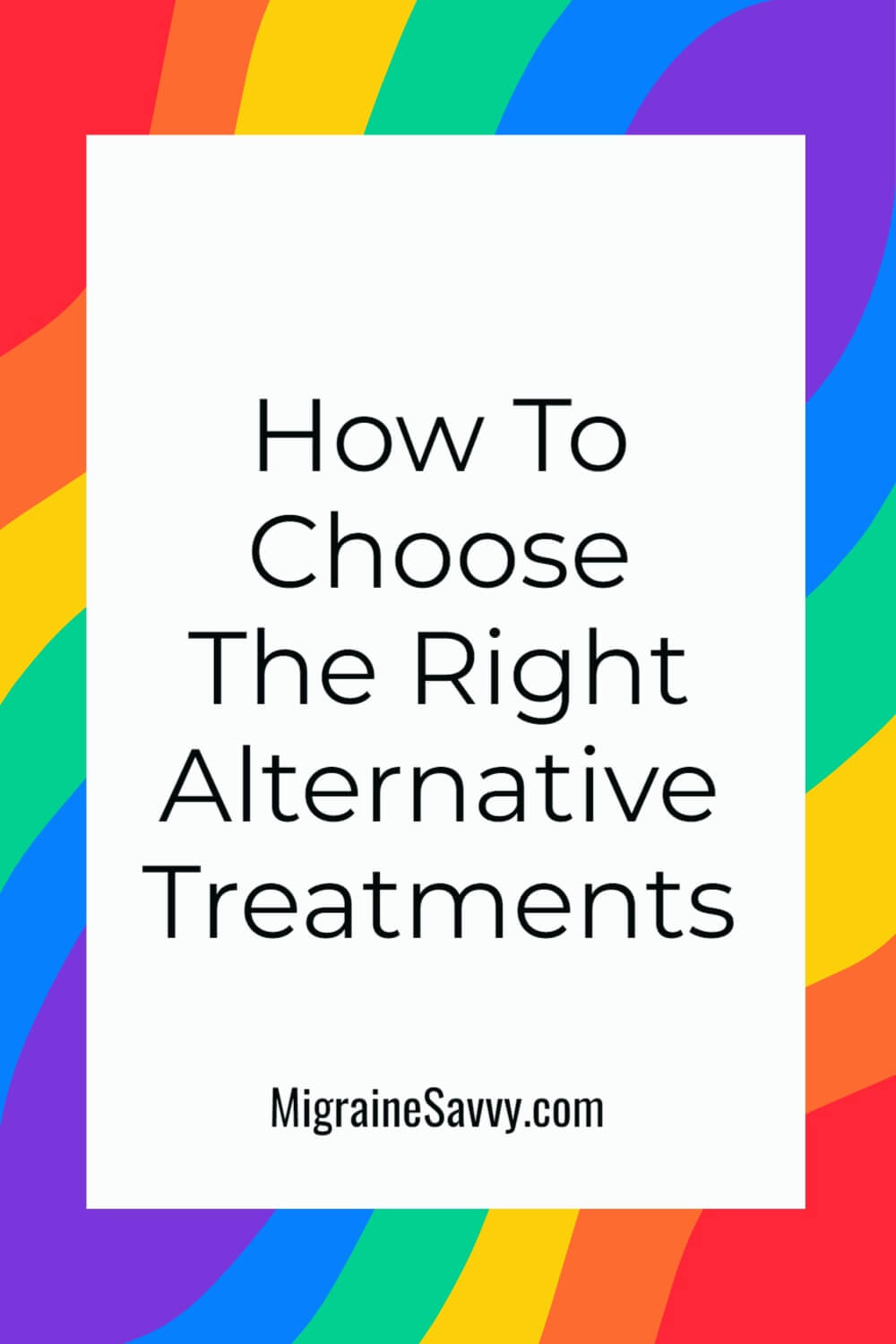 Alternative Treatment for Migraines: Here Are 8 Reliable Options @migrainesavvy #migraine #headache