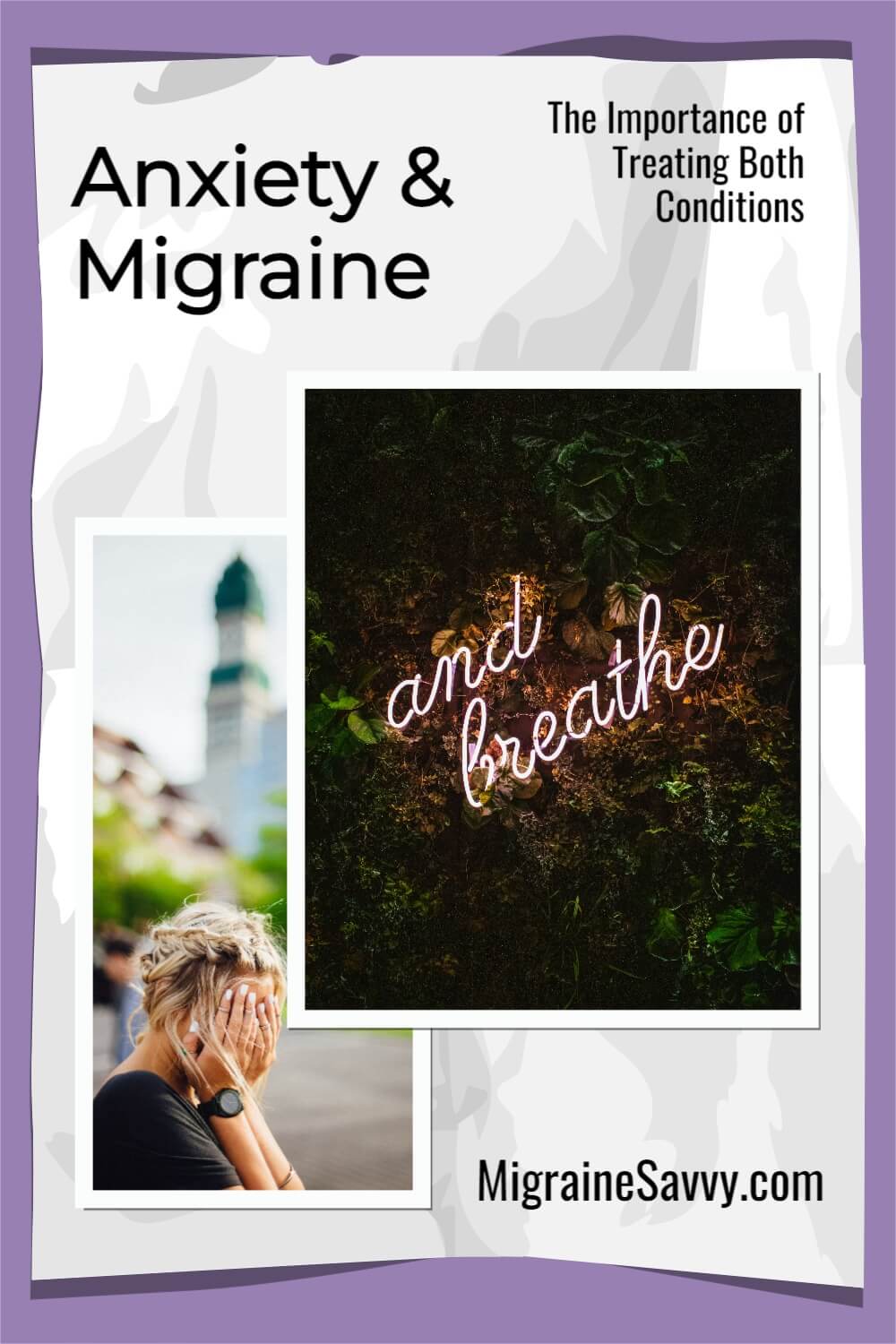 Here are 5 steps to help reduce anxiety and migraine frequency @migrainesavvy