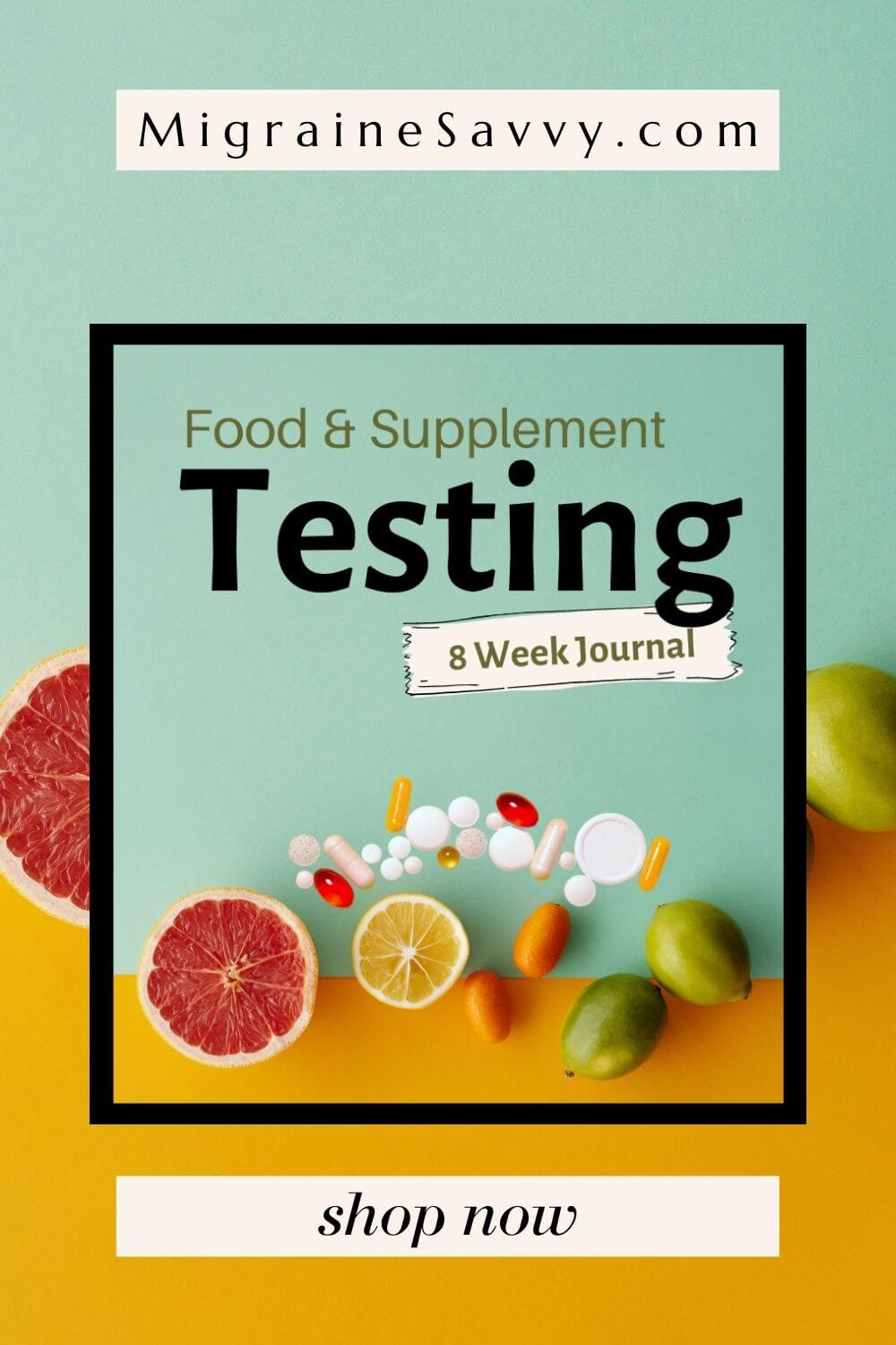 A Guided Plan and 8 Week Journal to Track Your Progress @migrainesavvy