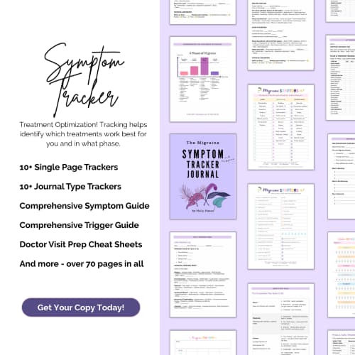 Get the best Symptom Tracker Journal for migraine relief - in store now.