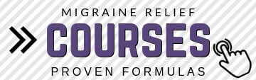 Click here to see all 3 courses. Module 1 of the Migraine Pain Management course is FREE.