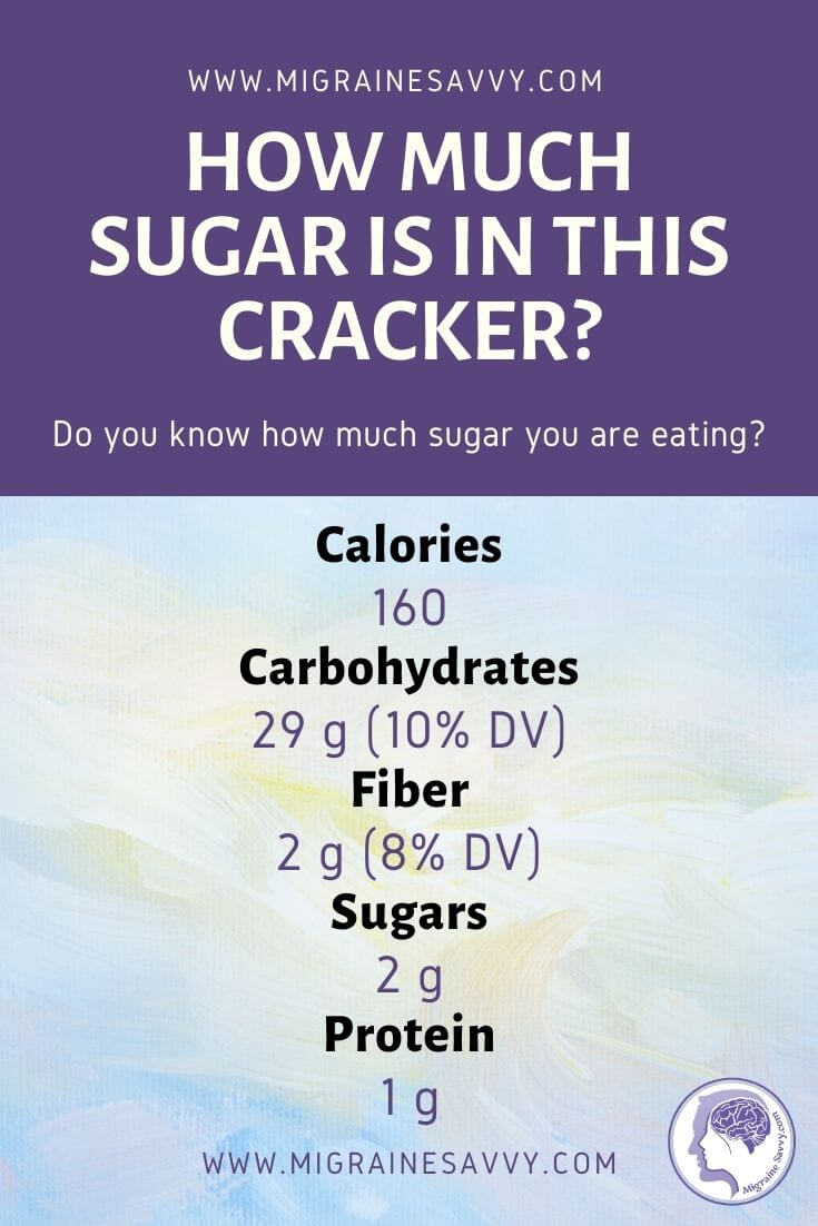 How much sugar are you actually eating? Will it trigger an attack? @migrainesavvy #migraine #migraines #headaches