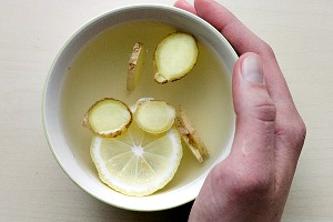 How to make Ginger tea to relieve nausea at MigraineSavvy.com