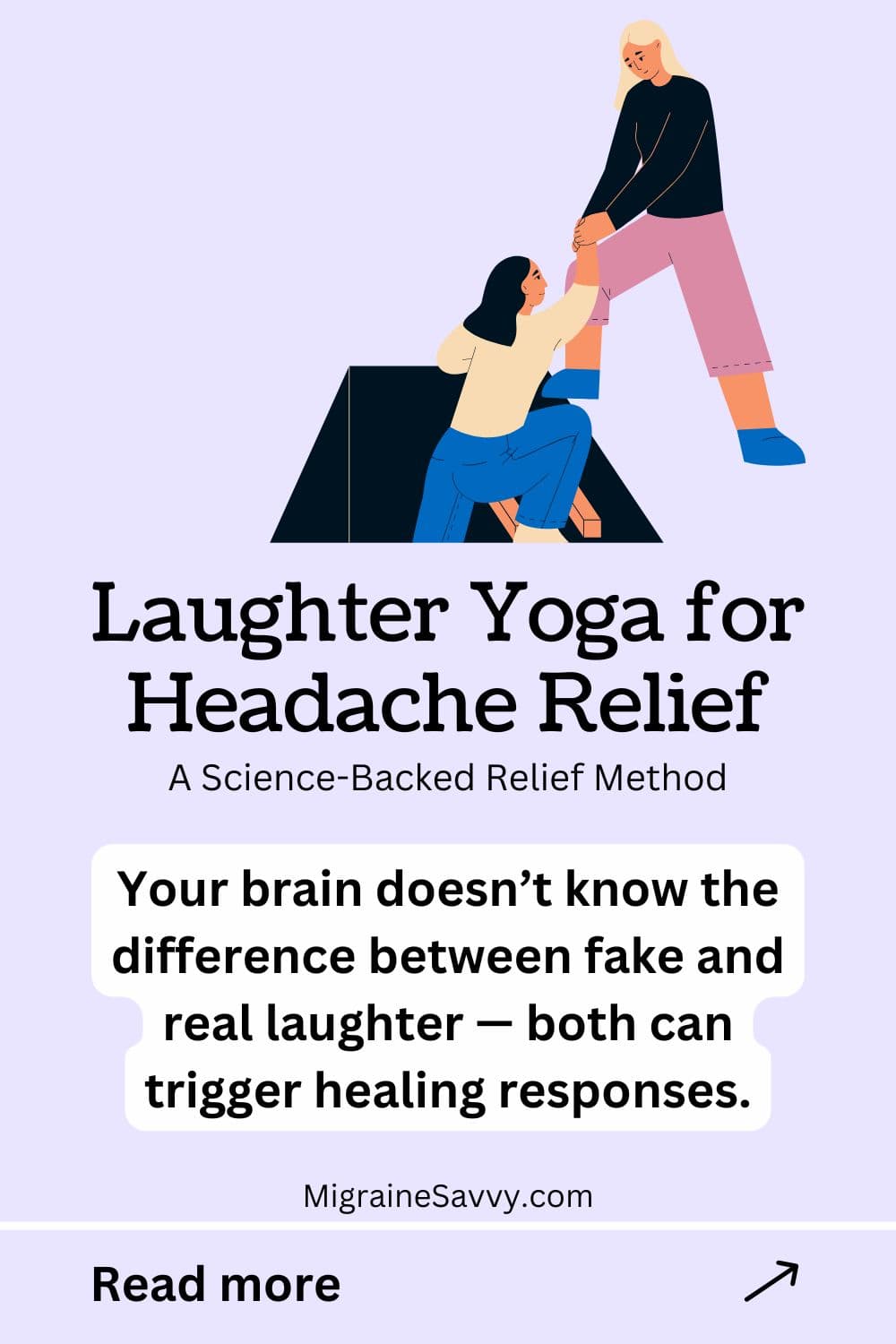 Laughter Yoga for Migraine Headache Relief: Learn the Science and the Fun!