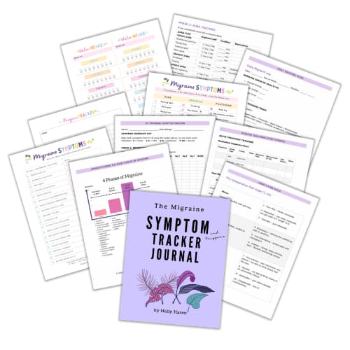 Look inside this Symptom Tracker Journal.