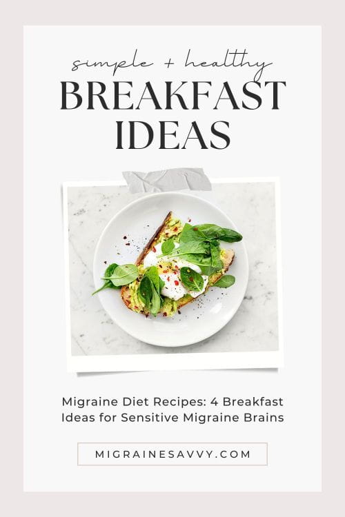 Migraine diet recipes breakfast ideas for migraine sufferers