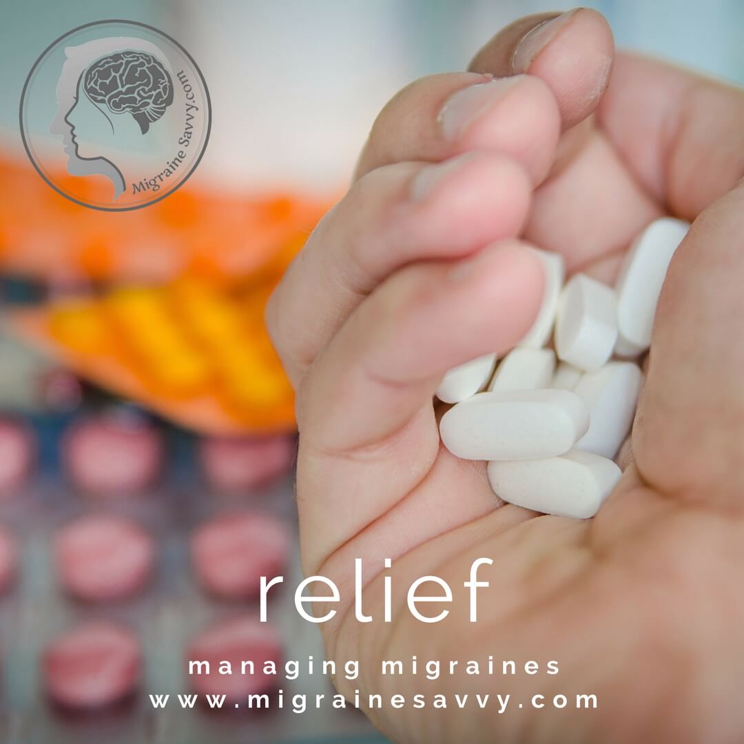 Watch what you take to find pain relief. @migrainesavvy