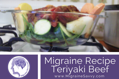 Migraine Recipe Teriyaki Beef @migrainesavvy