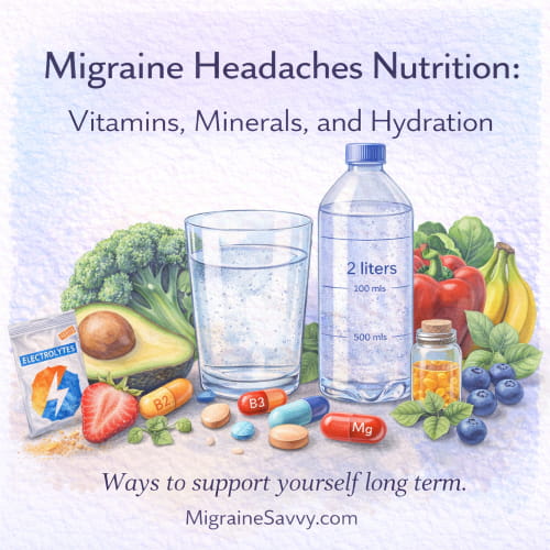 Migraine headaches nutrition foods and nutrients that may support migraine management