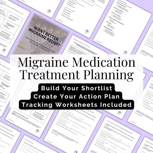 Migraine Medication List Treatment Planning