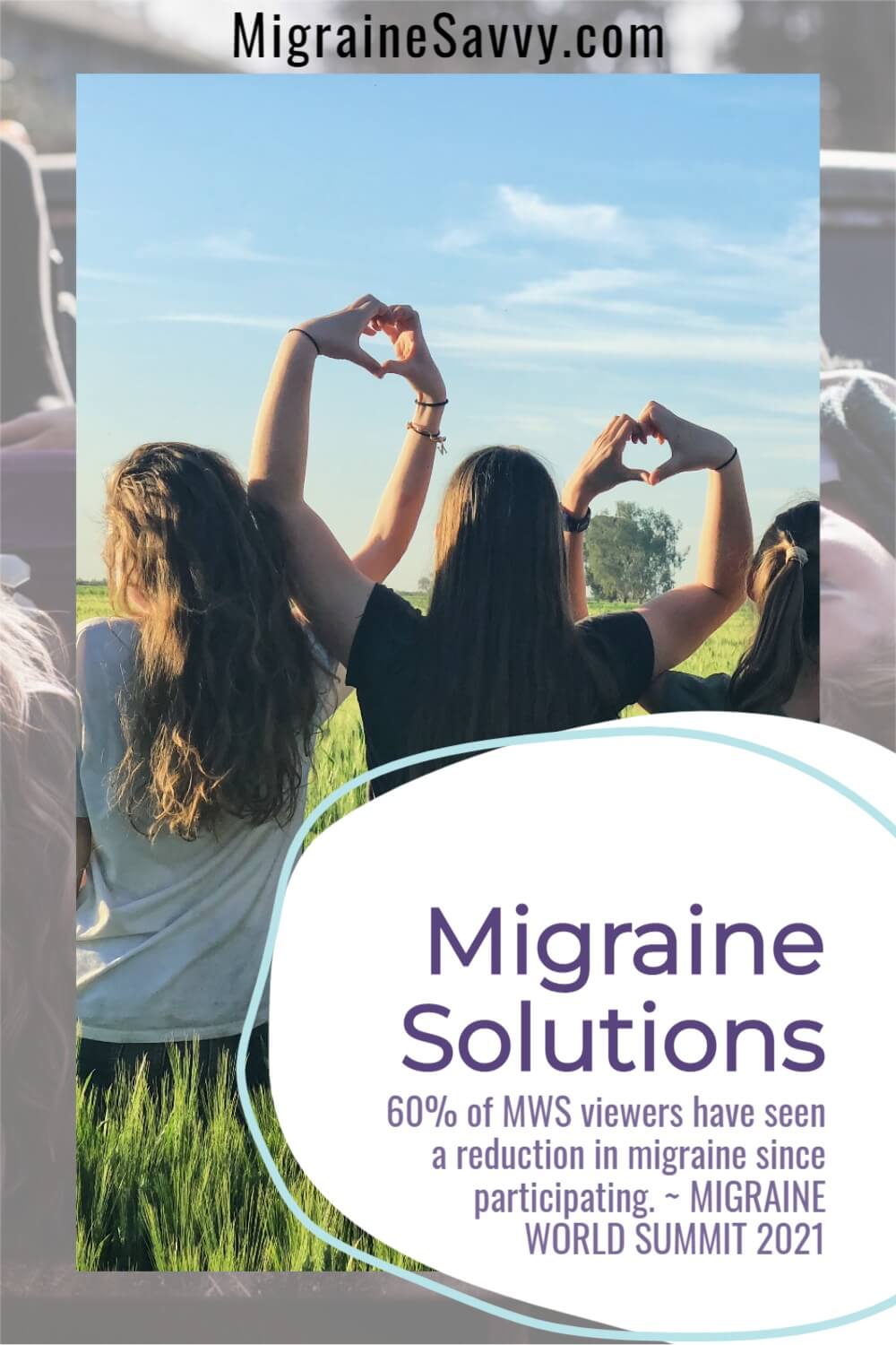 Click here for more details on The Migraine World Summit @migrainesavvy
