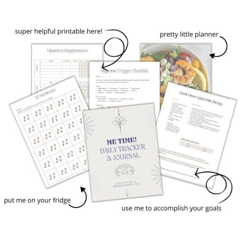 This Migraine Bullet Journal is Printable and FREE!