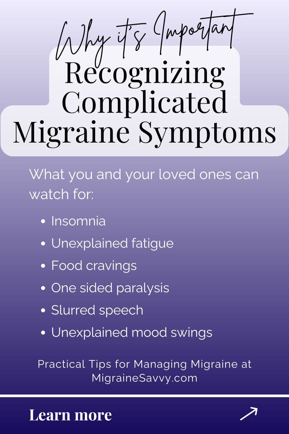 Here are some Complicated Migraine Symptoms That You and Your Loved Ones Can Watch For