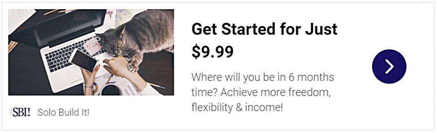 SBI Solo Built It. The only tool you need to build a website business.