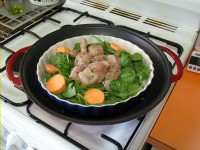 Rosemary, Sweet Potato, Spinach and Chicken